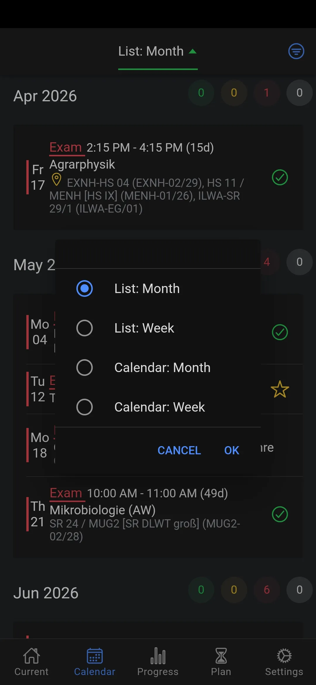 Calendar & Dates – Views & Navigation