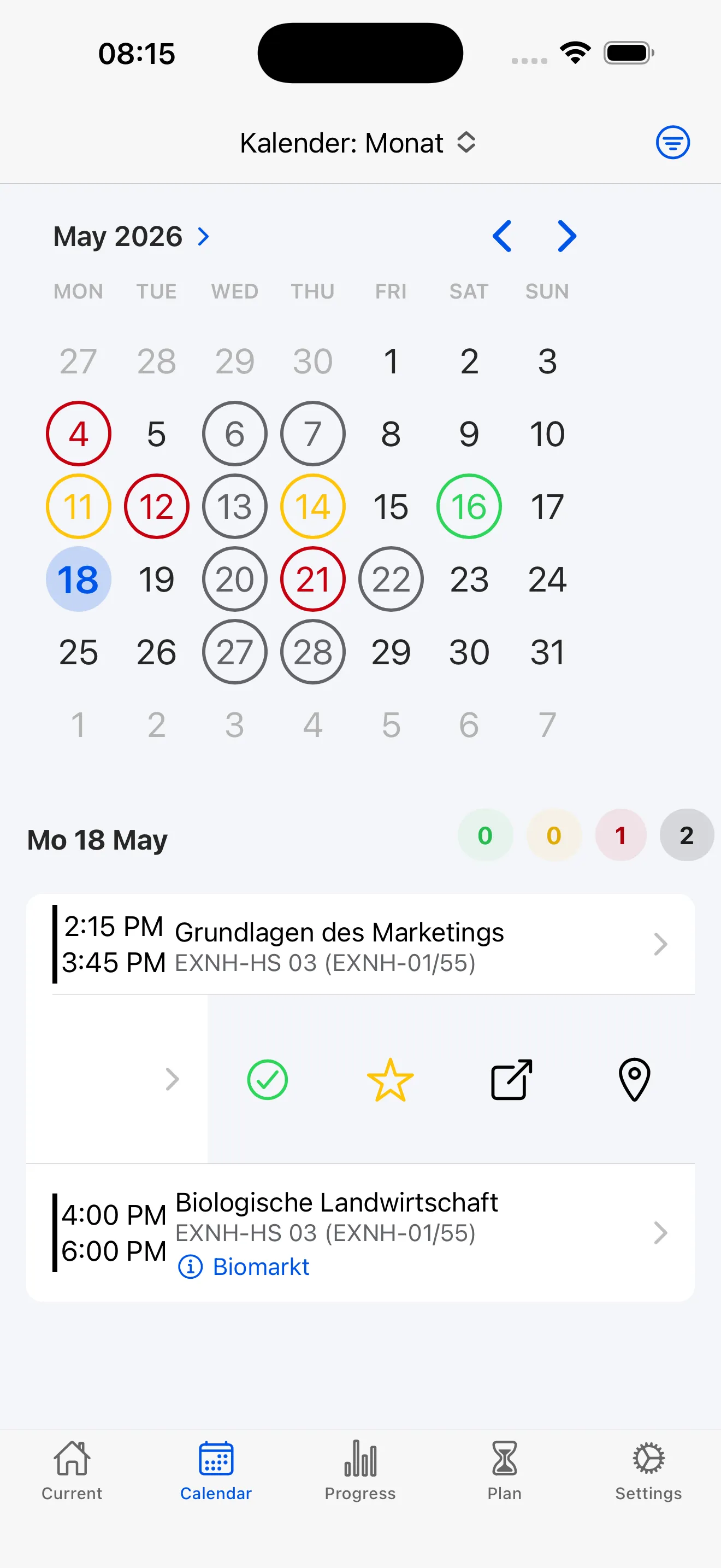 Calendar & Dates – Quick Actions